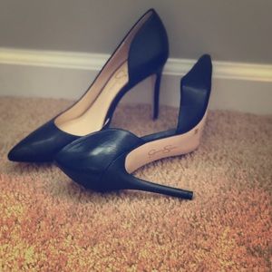 Jessica Simpson brand black heels